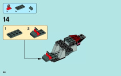 LEGO 70009 instructions page 26 – build guide