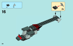 LEGO 70009 instructions page 28 – build guide