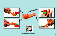 LEGO 70009 instructions page 3 – build guide