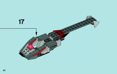LEGO 70009 instructions page 34 – build guide