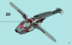 LEGO 70009 instructions page 43 – build guide