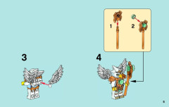 LEGO 70009 instructions page 5 – build guide