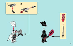 LEGO 70009 instructions page 7 – build guide