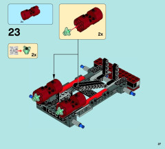 LEGO 70009 instructions page 27 – build guide
