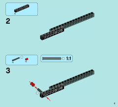 LEGO 70009 instructions page 3 – build guide