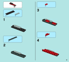 LEGO 70009 instructions page 31 – build guide