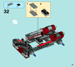 LEGO 70009 instructions page 39 – build guide