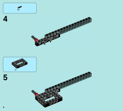 LEGO 70009 instructions page 4 – build guide