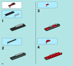 LEGO 70009 instructions page 40 – build guide