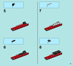 LEGO 70009 instructions page 41 – build guide
