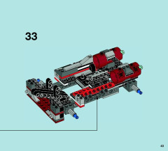 LEGO 70009 instructions page 43 – build guide