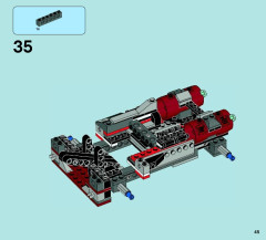 LEGO 70009 instructions page 45 – build guide
