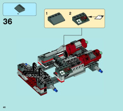 LEGO 70009 instructions page 46 – build guide