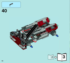 LEGO 70009 instructions page 50 – build guide