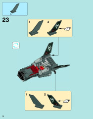LEGO 70009 instructions page 14 – build guide