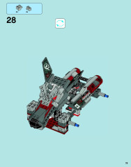 LEGO 70009 instructions page 19 – build guide
