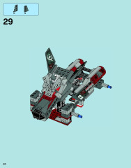 LEGO 70009 instructions page 20 – build guide