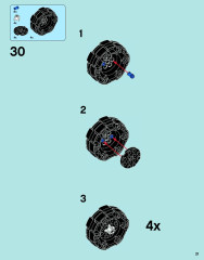 LEGO 70009 instructions page 21 – build guide