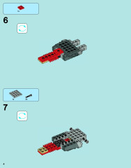 LEGO 70009 instructions page 4 – build guide
