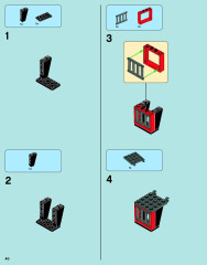 LEGO 70009 instructions page 40 – build guide