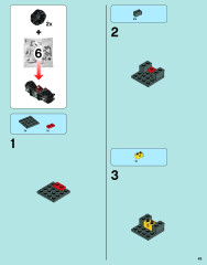 LEGO 70009 instructions page 43 – build guide