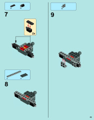 LEGO 70009 instructions page 45 – build guide