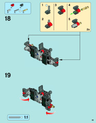 LEGO 70009 instructions page 49 – build guide