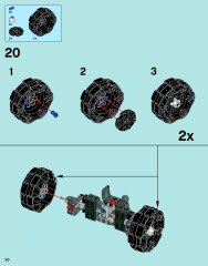 LEGO 70009 instructions page 50 – build guide