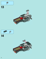 LEGO 70009 instructions page 8 – build guide