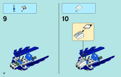 LEGO 70010 instructions page 12 – build guide