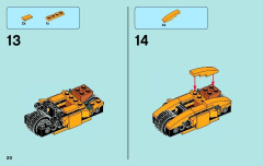 LEGO 70010 instructions page 20 – build guide