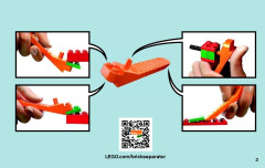 LEGO 70010 instructions page 3 – build guide