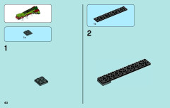LEGO 70010 instructions page 40 – build guide