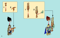 LEGO 70010 instructions page 6 – build guide