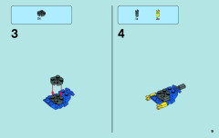 LEGO 70010 instructions page 9 – build guide