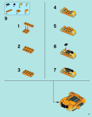 LEGO 70010 instructions page 17 – build guide