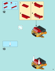 LEGO 70010 instructions page 19 – build guide