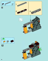 LEGO 70010 instructions page 44 – build guide