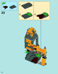 LEGO 70010 instructions page 64 – build guide