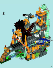 LEGO 70010 instructions page 71 – build guide