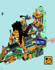 LEGO 70010 instructions page 72 – build guide