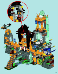 LEGO 70010 instructions page 73 – build guide