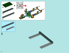LEGO 70010 instructions page 2 – build guide
