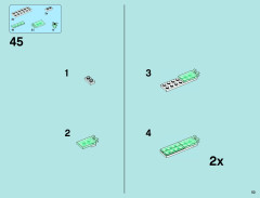 LEGO 70010 instructions page 53 – build guide