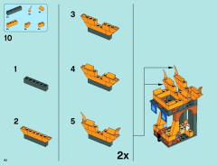LEGO 70010 instructions page 82 – build guide