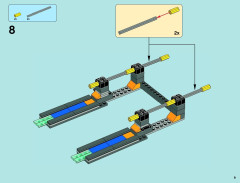 LEGO 70010 instructions page 9 – build guide