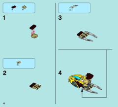 LEGO 70011 instructions page 10 – build guide