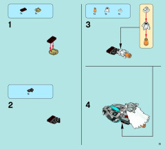 LEGO 70011 instructions page 11 – build guide