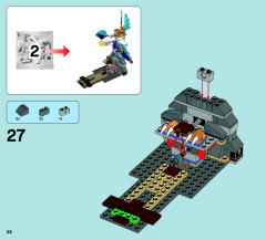LEGO 70011 instructions page 38 – build guide