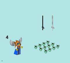 LEGO 70011 instructions page 4 – build guide